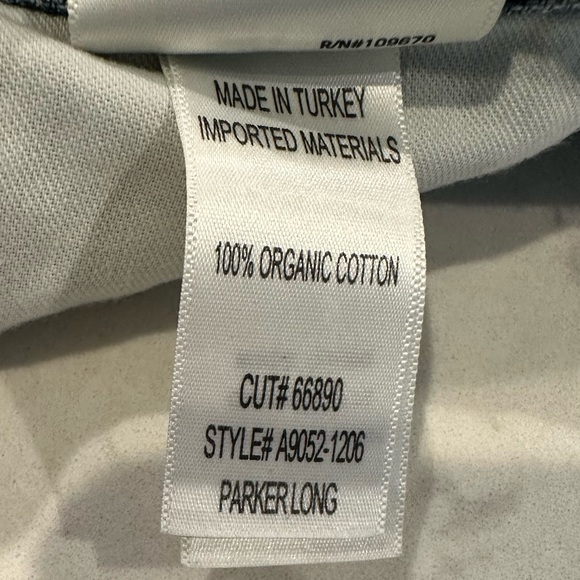 Agolde Parker Long Vintage Jean Shorts Size 29 - Picture 12 of 12